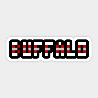 Pixel Hockey City Buffalo 2006 Retro Sticker